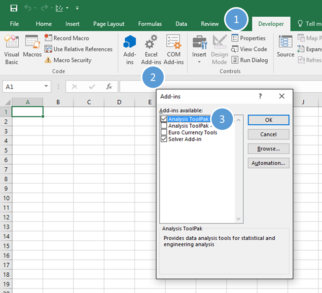 how to get data analysis toolpak in excel on mac